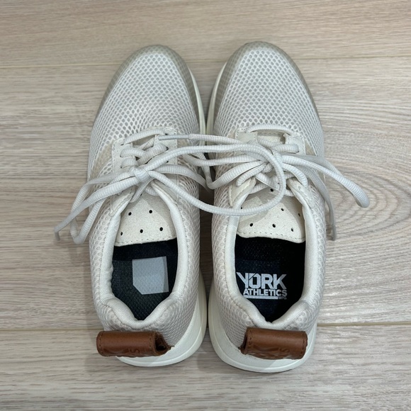 York Athletics The Henry Sneakers in Cream Women’s Size 5.5 - Picture 5 of 8